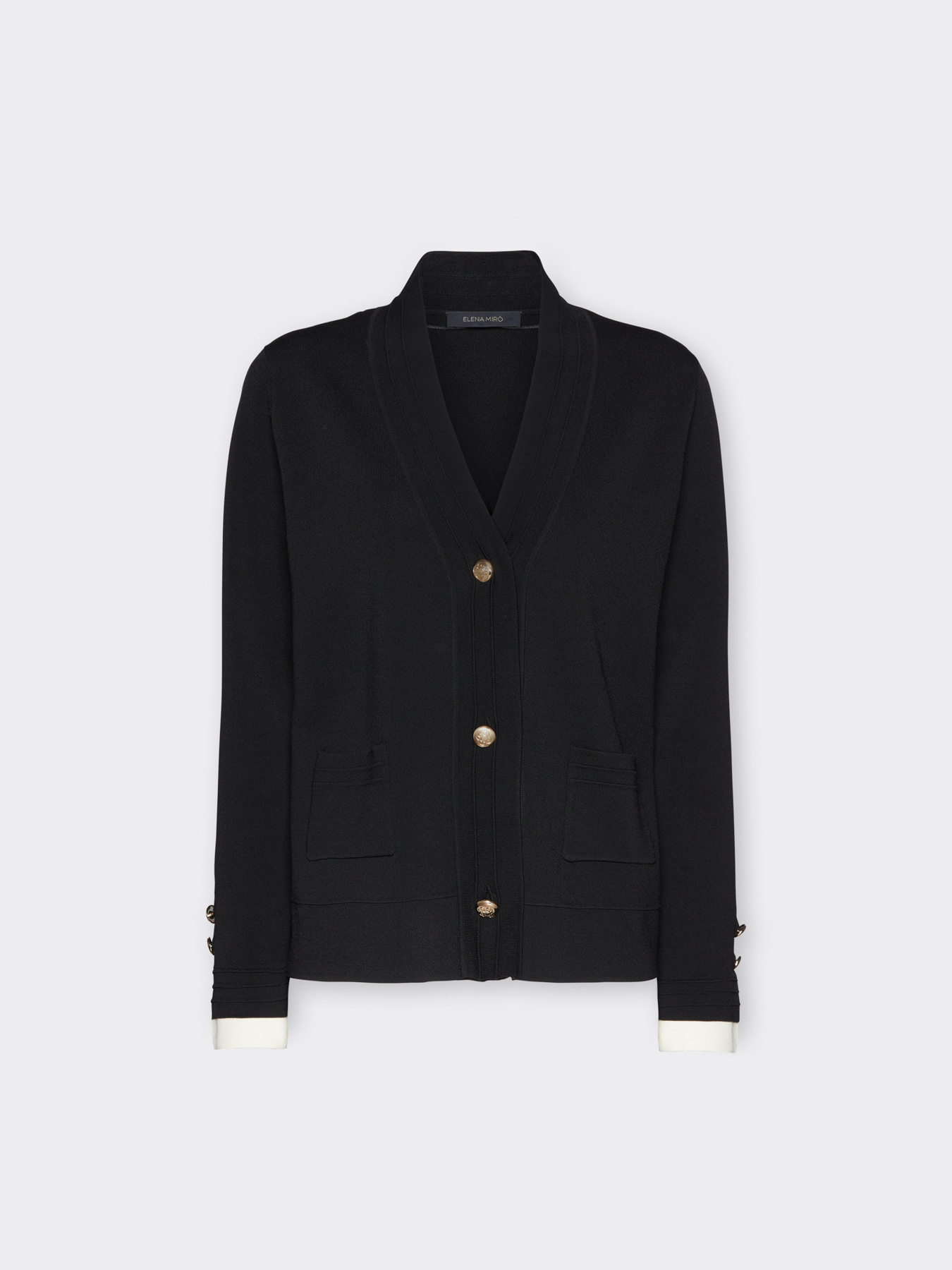 C&aacute;rdigan de mezcla de viscosa image number 4