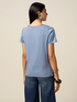 Two-material T-shirt image number 1
