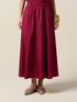 Midi skirt in poplin image number 3