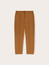Regular trousers in crêpe fabric image number 3