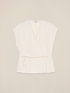 Blouse kimono en mélange de lin image number 4