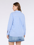 Cotton shirt with diamond embroidery image number 3