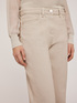 Pantaloni carrot in drill Rianne image number 3