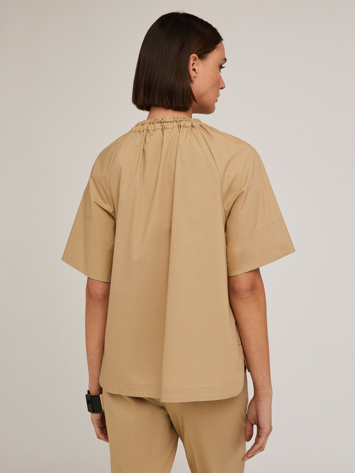 Camicia con coulisse image number 1