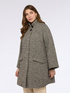 Cappotto in jacquard con collo alto image number 2