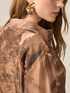 Patterned cotton muslin shirt image number 2