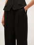 Pantalon large avec plis image number 3
