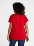 T-Shirt aus Satin und Jersey image number 1