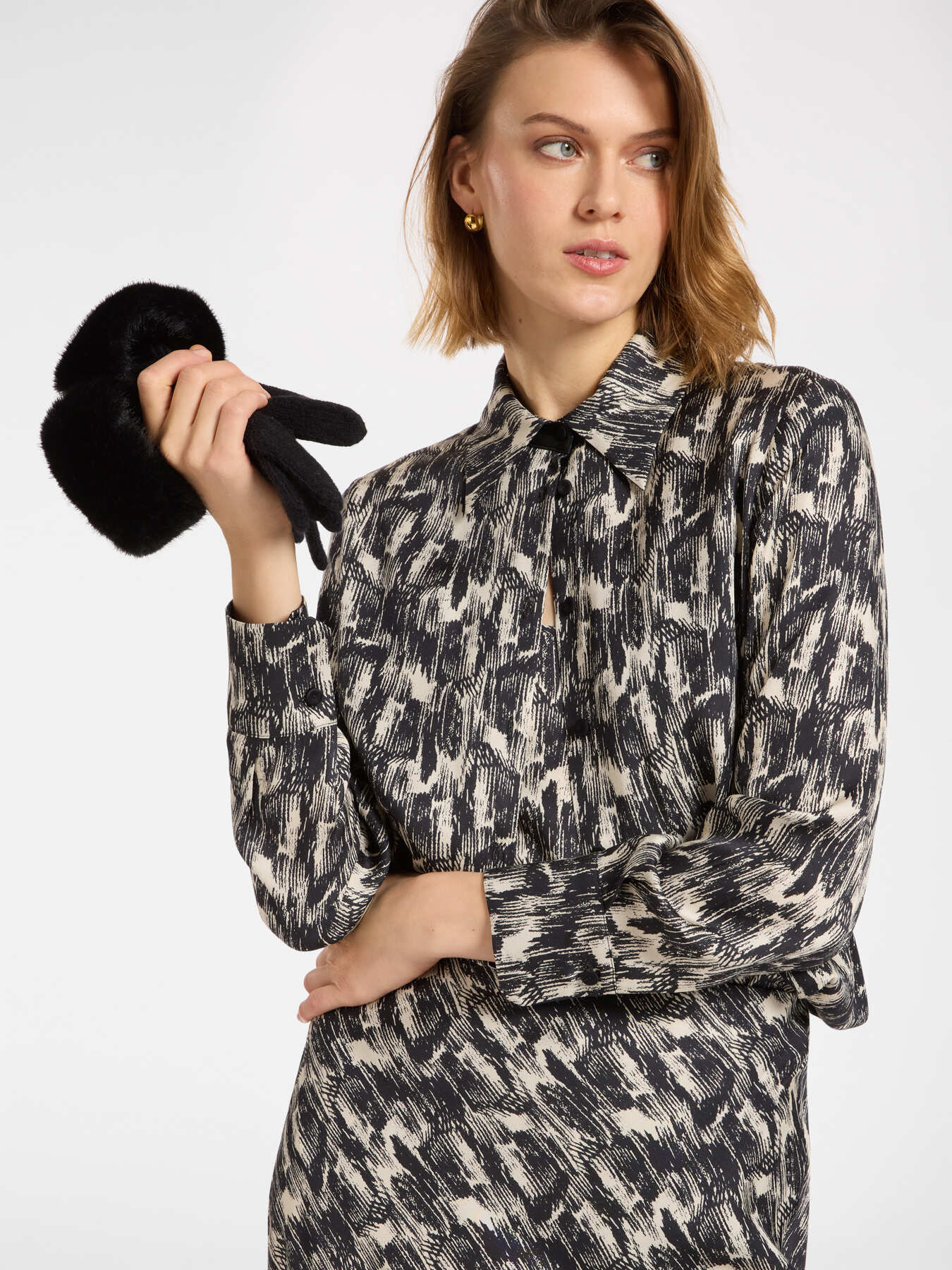 Bedrucktes Twillhemd image number 0