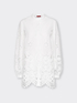 Perforated lace shirt image number 4