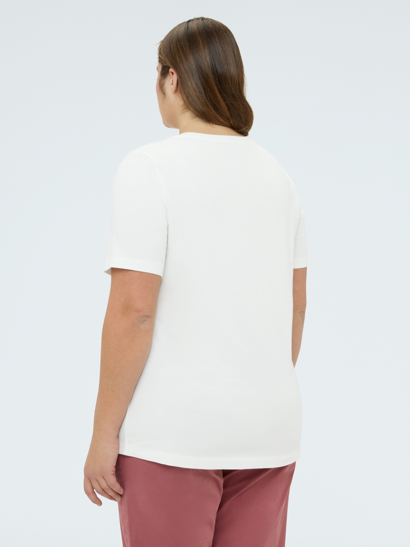 Cotton t-shirt with Flower print image number 2