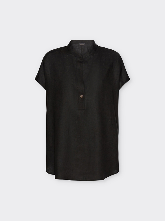 Blusa a kimono in lino