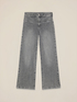 Palazzo-Jeans mit dekorativen Nieten image number 4