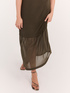 Langes Strickkleid mit Volant image number 2