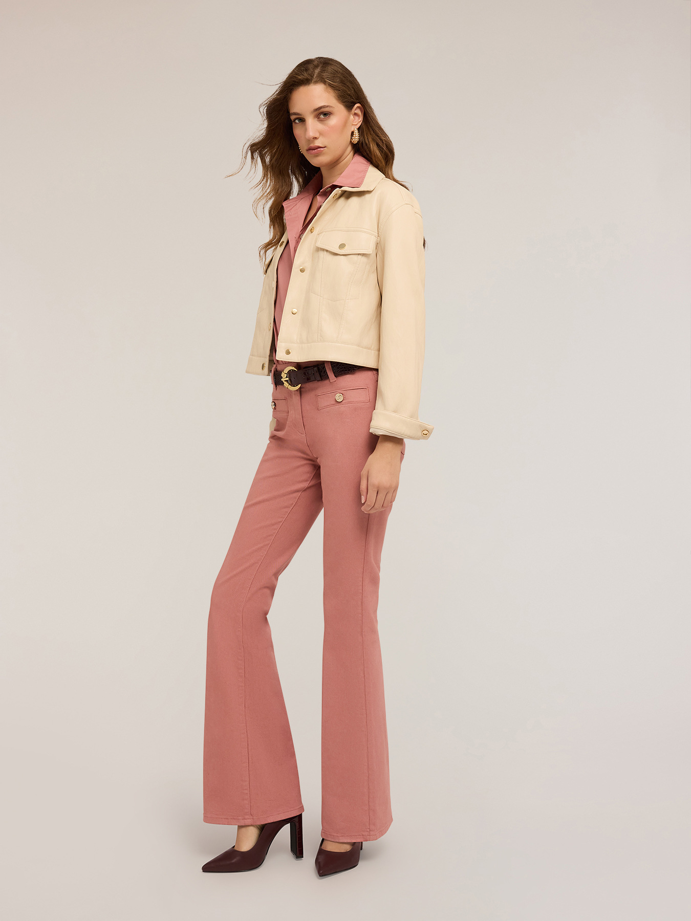 Coated fabric jacket image number 3