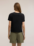 Boxy t-shirt with embroidered logo image number 1