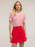 T-shirt in cotone a righe image number 2