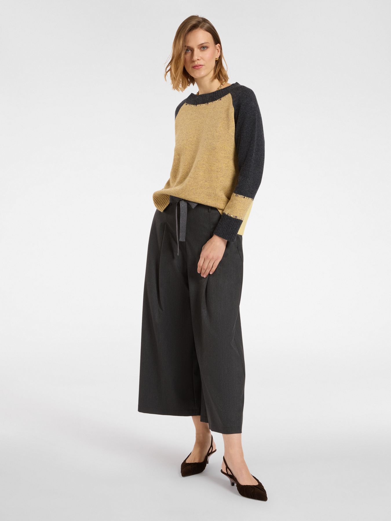 Moulin&eacute; sweater with studs image number 2