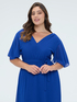 DREAM Kleid aus Georgette mit V-Ausschnitt image number 2
