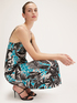 Vestito lungo fantasia tropical image number 3