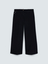 Jeans Wide Leg lavaggio total black image number 5