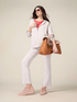 Soft touch joggers with drawstring image number 0