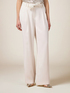 Flowy pants with belt image number 4