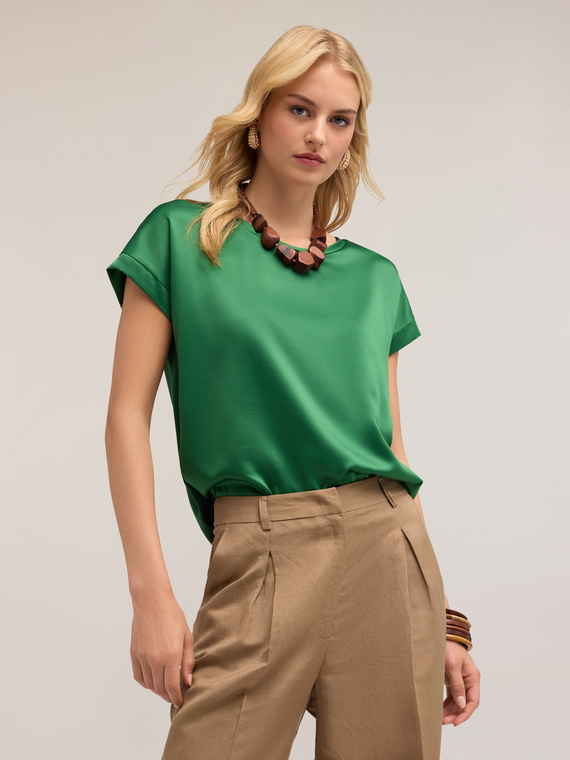 T-shirt bi-matière