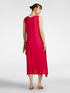 Vestido longo com bordas caneladas image number 1