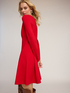 Flare-Kleid aus Milano-Strick image number 3
