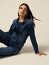 Jeansjacke mit Schmuck-Patches image number 3