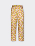Pantaloni cropped stampati image number 4