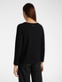 Basic sweater with boat neck image number 1