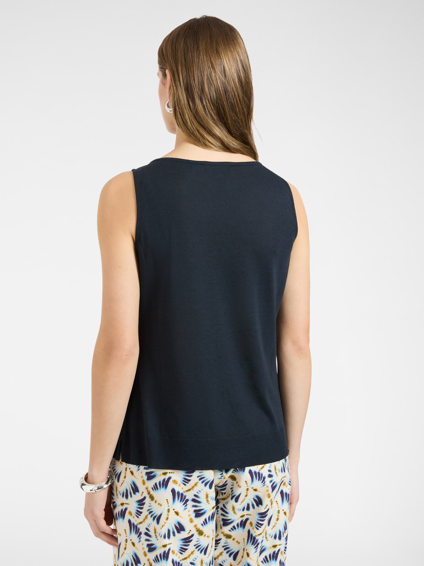 Boat neck top image number 1