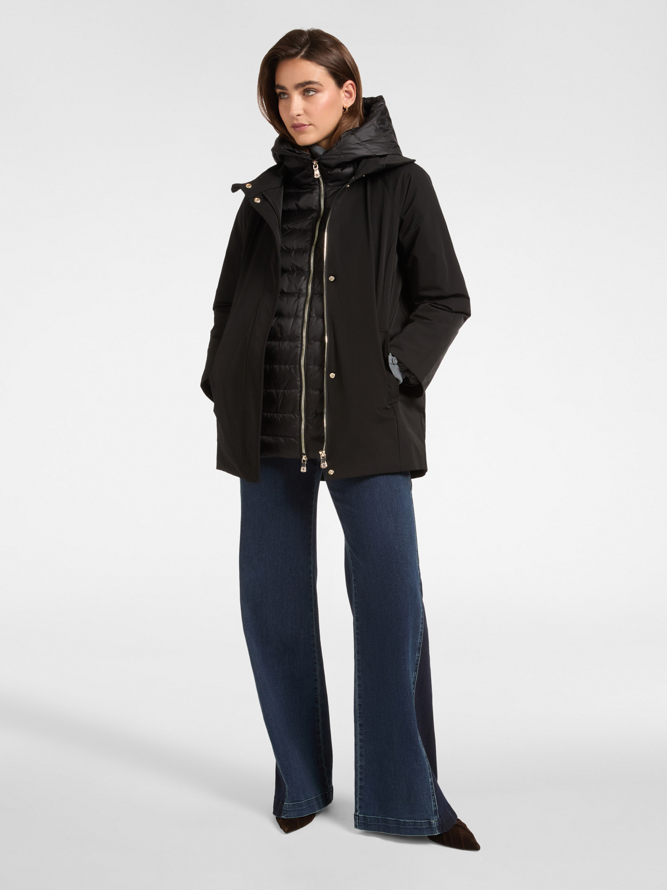 Layering down jacket image number 2