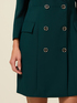 Mantelkleid aus Crêpe-Stoff image number 4