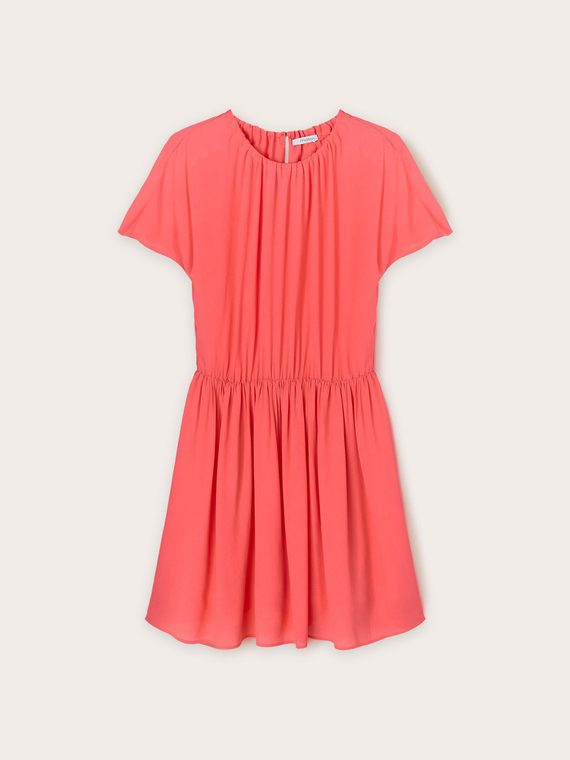 Minikleid mit Raffungen