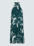 Langes Free-Kleid mit Blattdruck image number 4