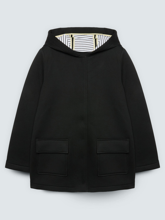 Chaqueta de neopreno con capucha