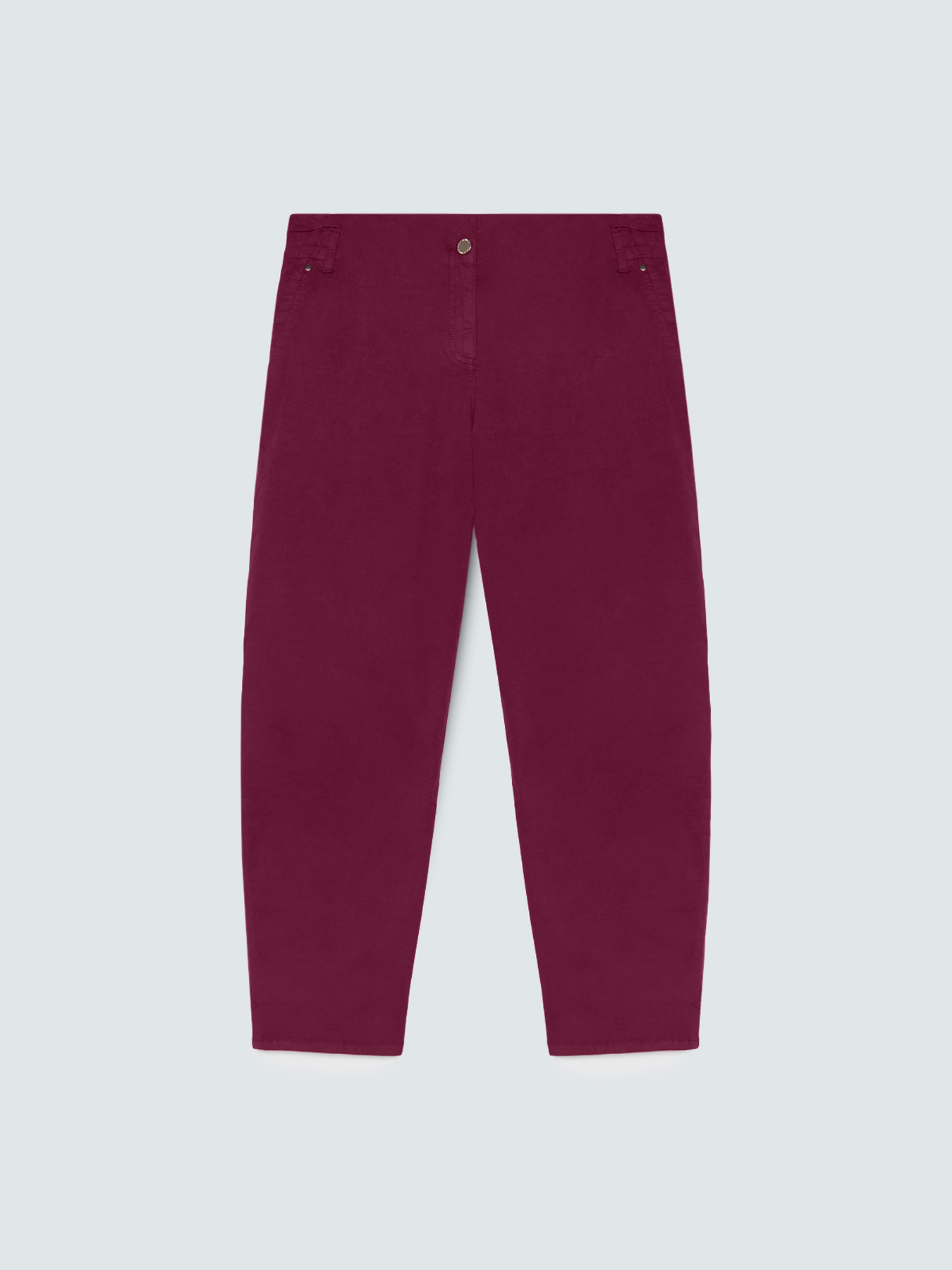 Pantalon Balloon en m&eacute;lange de coton image number 5