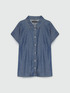 Denim shirt image number 4