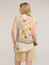 Asymmetrisches Satin-Top mit Print image number 1