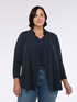 Offene Strickjacke aus Lurex-Jersey image number 3