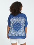 Bluse mit Bandana-Print aus Viskose image number 2