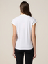 Two-material V-neck T-shirt image number 1