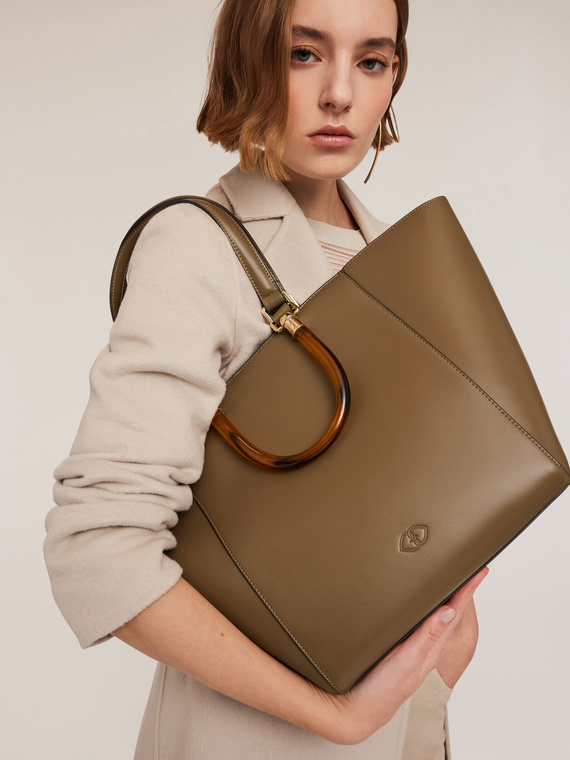 Shopping bag con doppi manici