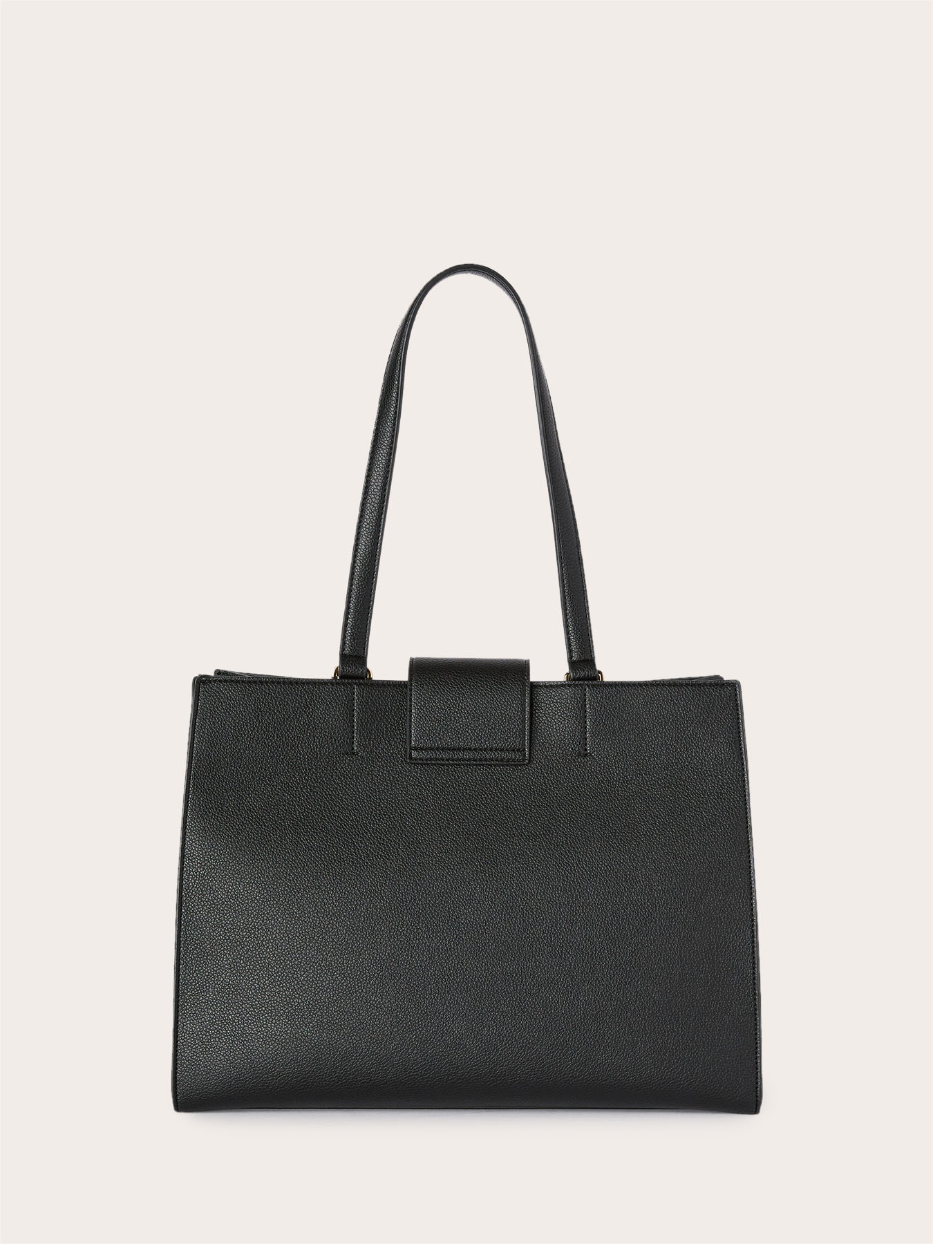 Coated fabric tote bag image number 2