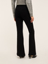 Pantalon flare en maille Milano avec détail de boutons image number 1