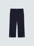 Pantaloni cropped in tessuto stretch image number 4