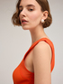 Top with georgette edges image number 3